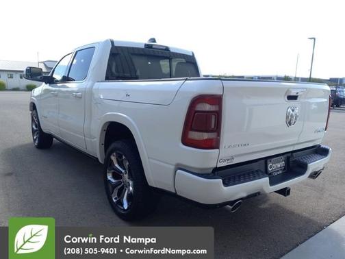 Ivory White Tri-Coat Pearlcoat 2021 RAM 1500 Limited
