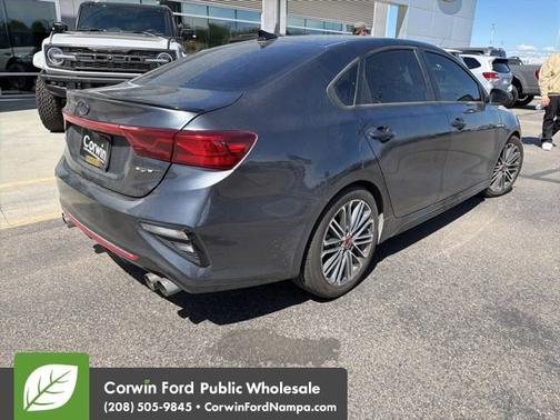 Gravity Gray 2021 Kia Forte GT