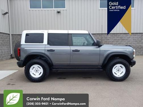 Carbonized Gray Metallic 2023 Ford Bronco Heritage Edition