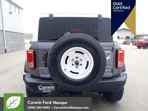 Carbonized Gray Metallic 2023 Ford Bronco Heritage Edition