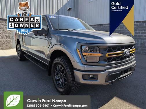 Carbonized Gray Metallic 2025 Ford F-150 Tremor
