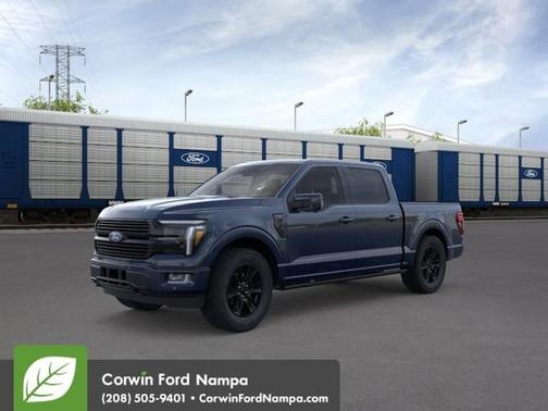 Antimatter Blue Metallic 2026 Ford F-150 Platinum