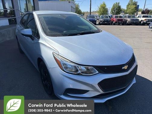 Arctic Blue Metallic 2017 Chevrolet Cruze LS