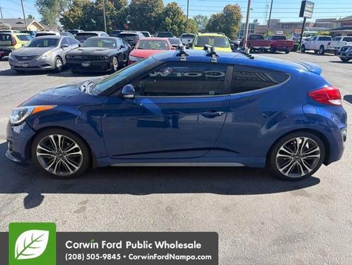 Pacific Blue 2016 Hyundai Veloster Turbo