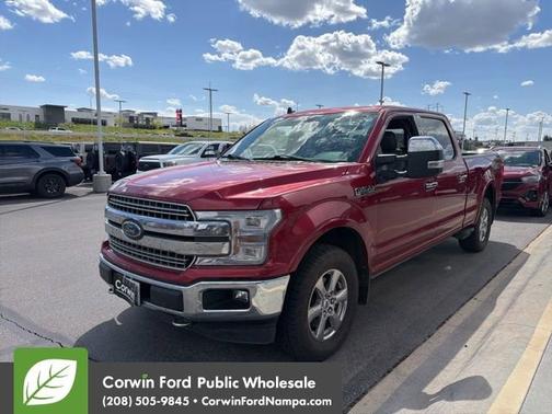 Ruby Red Metallic 2019 Ford F-150 LARIAT
