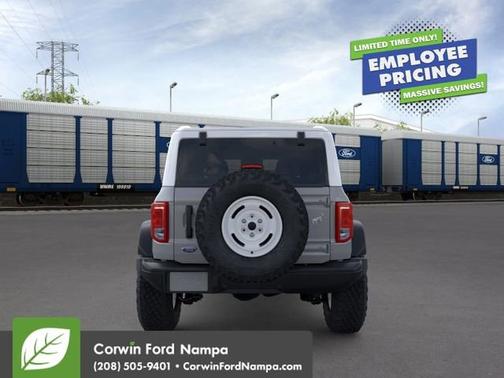 Avalanche Gray 2026 Ford Bronco Heritage Edition