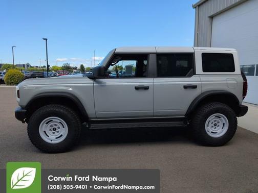 Avalanche Gray 2026 Ford Bronco Heritage Edition