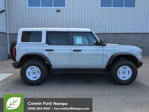 Avalanche Gray 2026 Ford Bronco Heritage Edition