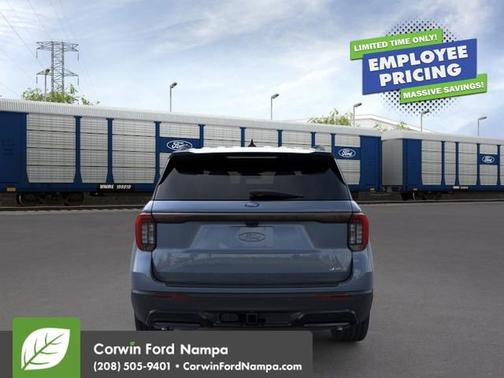 Vapor Blue Metallic 2026 Ford Explorer ST-Line