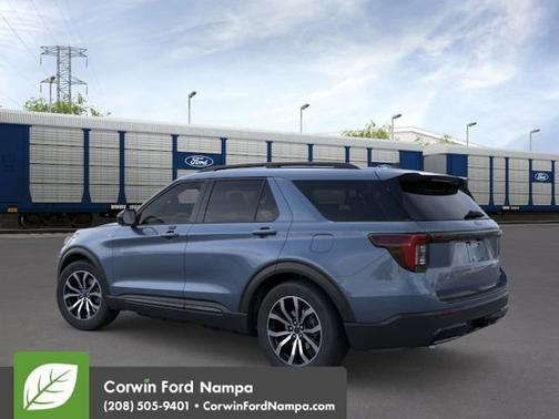 Vapor Blue Metallic 2026 Ford Explorer ST-Line