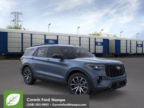 Vapor Blue Metallic 2026 Ford Explorer ST-Line