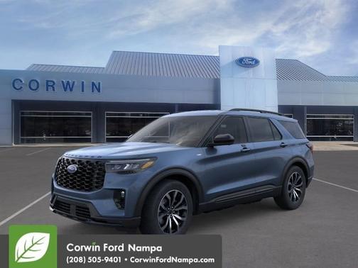 Vapor Blue Metallic 2026 Ford Explorer ST-Line