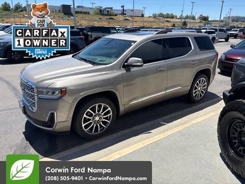 Light Stone Metallic 2023 GMC Acadia Denali