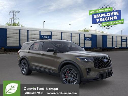 Marsh Gray 2026 Ford Explorer ST