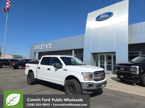 White 2018 Ford F-150 XLT