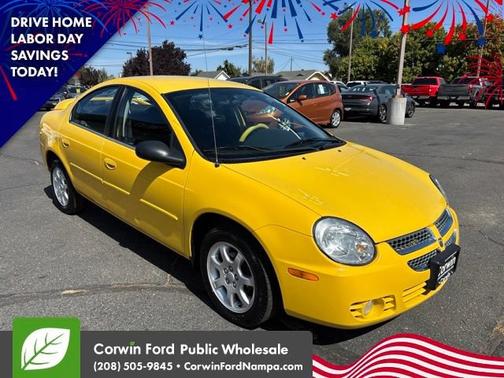 Yellow 2003 Dodge Neon SXT
