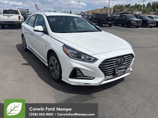 Hyper White 2019 Hyundai Sonata Plug-In Hybrid Limited