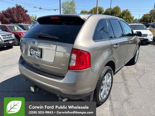 Mineral Gray Metallic 2013 Ford Edge SEL
