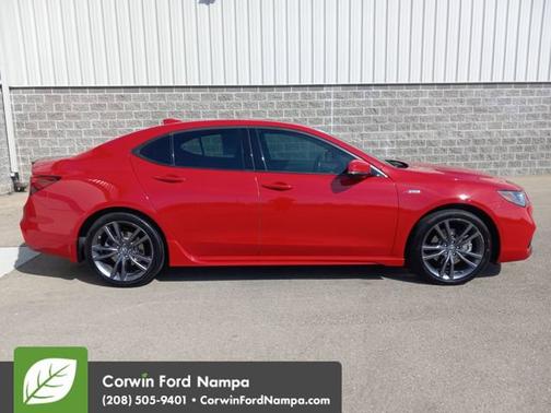 San Marino Red 2019 Acura TLX Tech