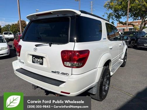 White 2007 Toyota Sequoia Limited