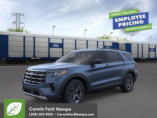 Vapor Blue Metallic 2026 Ford Explorer Active