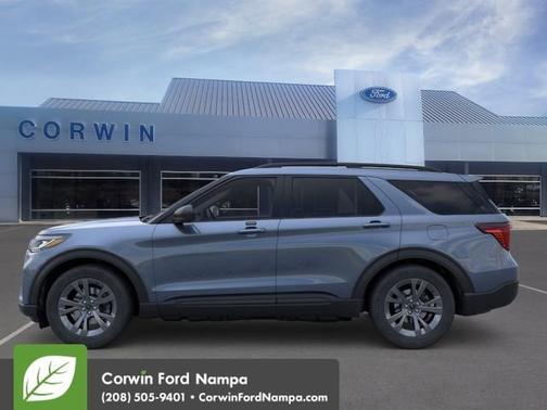 Vapor Blue Metallic 2026 Ford Explorer Active