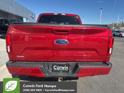 Rapid Red Metallic Tinted Clearcoat 2020 Ford F-150 LARIAT