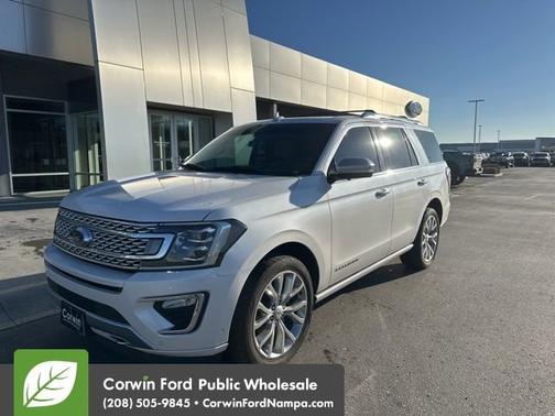 White Platinum 2019 Ford Expedition Platinum