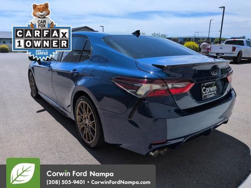 Reservoir Blue 2024 Toyota Camry SE