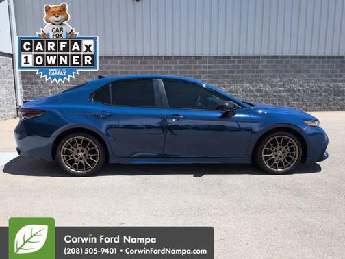 Reservoir Blue 2024 Toyota Camry SE