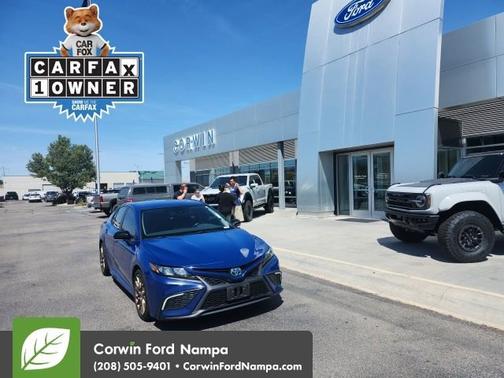 Reservoir Blue 2024 Toyota Camry SE