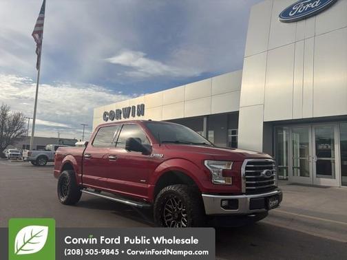 Ruby Red Metallic Tinted Clearcoat 2016 Ford F-150 XLT