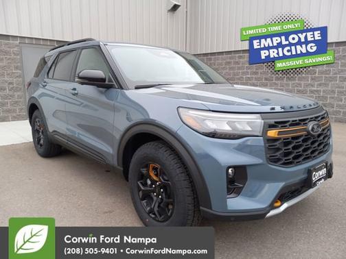 Vapor Blue Metallic 2026 Ford Explorer Tremor