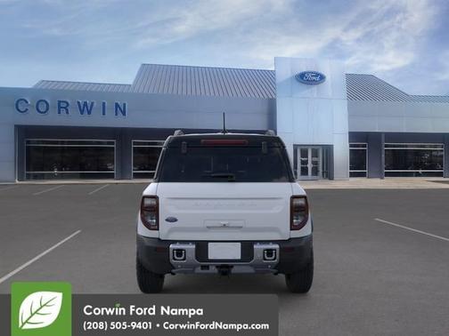 Space White Metallic 2026 Ford Bronco Sport Badlands