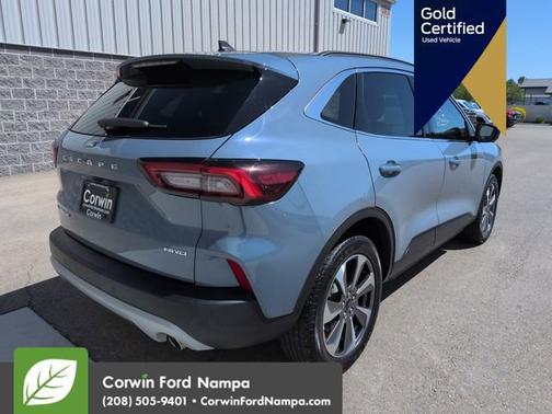 Vapor Blue Metallic 2024 Ford Escape Platinum