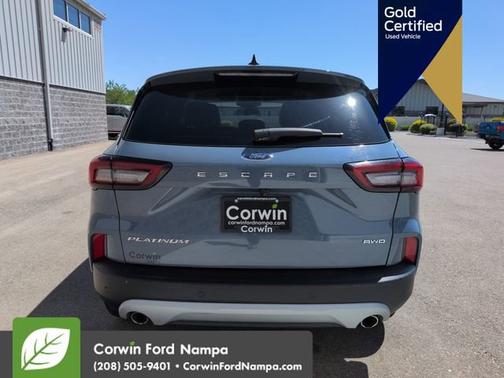 Vapor Blue Metallic 2024 Ford Escape Platinum