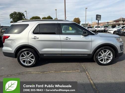 Ingot Silver 2017 Ford Explorer XLT