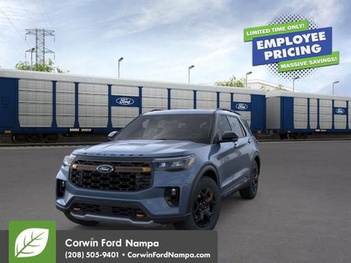Vapor Blue Metallic 2026 Ford Explorer Tremor