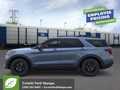 Vapor Blue Metallic 2026 Ford Explorer Tremor