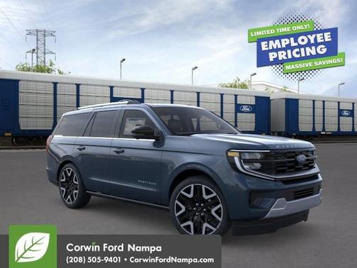 Blue Metallic 2026 Ford Expedition Platinum