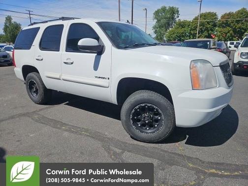 Summit White 2008 GMC Yukon SLT w/4SB