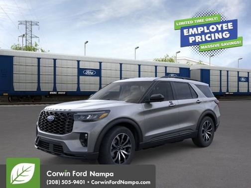 Carbonized Gray Metallic 2026 Ford Explorer ST-Line