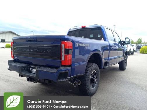 Blue Metallic 2026 Ford F-350 Platinum