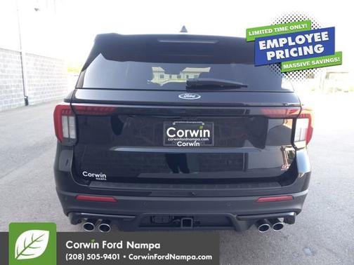 Agate Black Metallic 2026 Ford Explorer ST