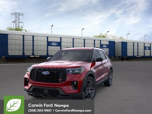 Rapid Red Metallic Tinted Clearcoat 2026 Ford Explorer ST