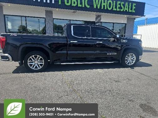 Ebony Twilight Metallic 2021 GMC Sierra 1500 SLT