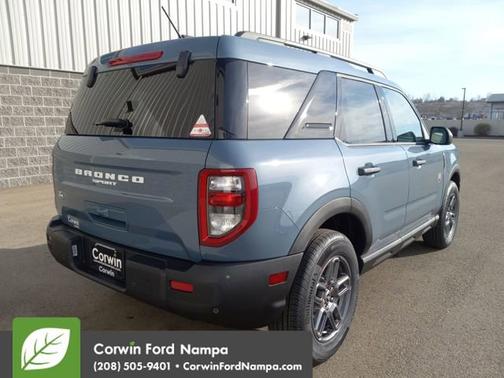 Azure Gray Metallic Tri-Coat 2026 Ford Bronco Sport Big Bend