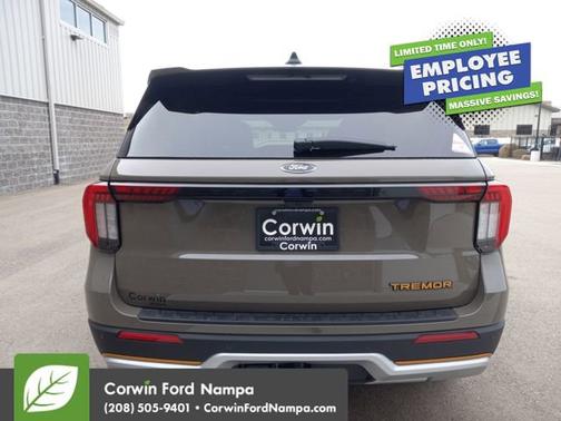 Marsh Gray 2026 Ford Explorer Tremor