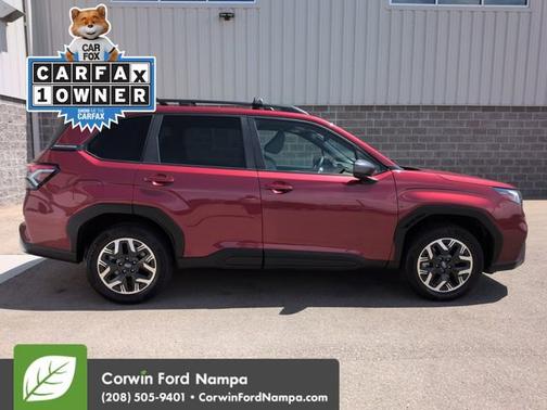 Crimson Red Pearl 2025 Subaru Forester Premium