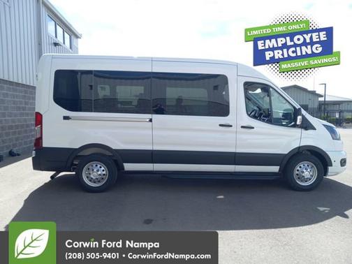 Oxford White 2026 Ford Transit-350 XLT